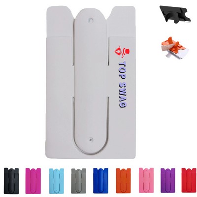 Cell Phone Stand with Card Holder