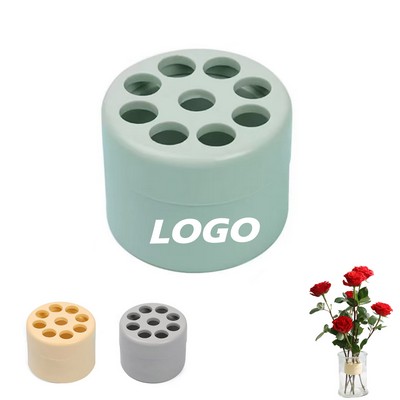 Spiral Ikebana Stem Holder,Flower Arranger Twist Bouquet Holder Reusable Floral Grid