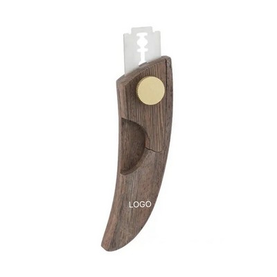 Wooden Folding Bread Knife Portable Dough Scoring Tool Small Baking Knife Pastry Bread Preparation