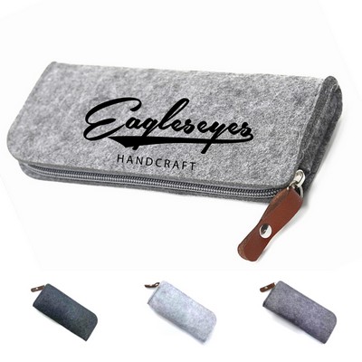 Recycled Felt Organizer Pouch