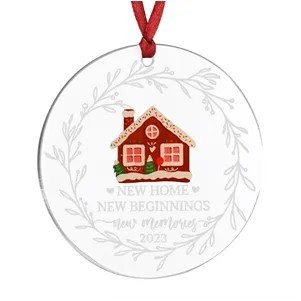 Custom Acrylic UV Printed Ornaments