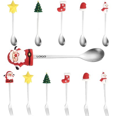 Christmas Style Stainless Steel Cutlery