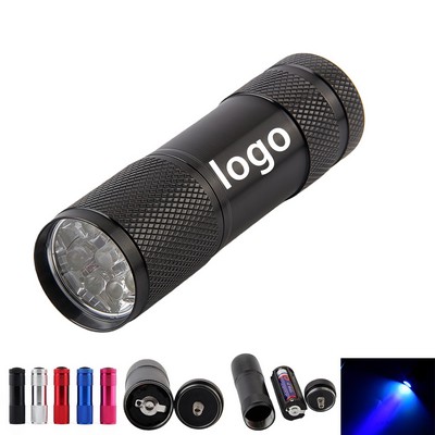 Portable LED Mini UV Torch Detector Flashlight