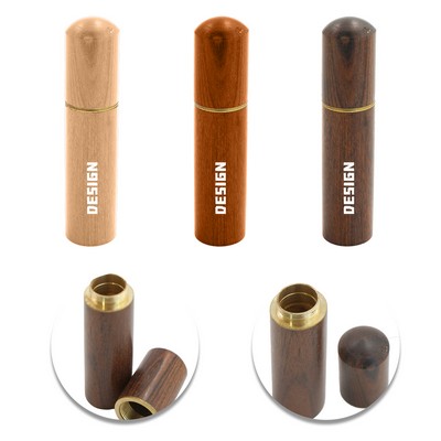 Wooden Sewing Needles Storage Case