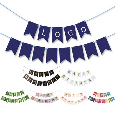 13pcs Party Decorations Banner Flag