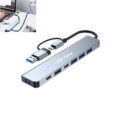 Aluminium 7" 1 USB C Hub