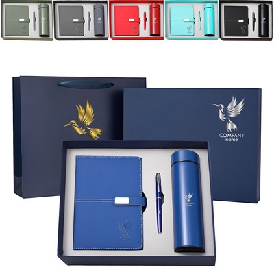 Tumbler & A5 Notebook & Ballpoint Pen 3-in-1 Set