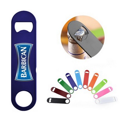 Full-Color Sublimated Paddle-Style Alloy Bottle Opener