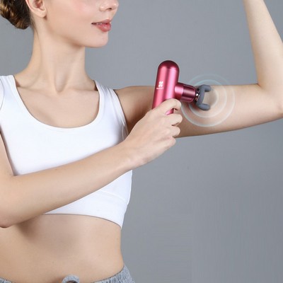 Aluminum Alloy Mini Heating Massage Gun