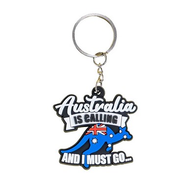 Soft PVC Keychains with Custom Design
