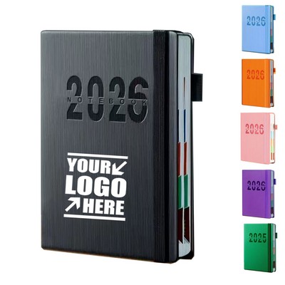 2026 Planner With Soft Cover For School Work Office