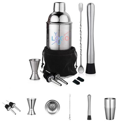 24 oz Martini Shaker Bartender Kit