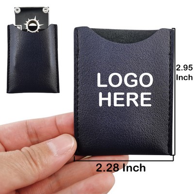 PU Leather Lighter Carrying Case