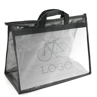 PVC Dustproof Handbag Cover Transparent Purse Protector