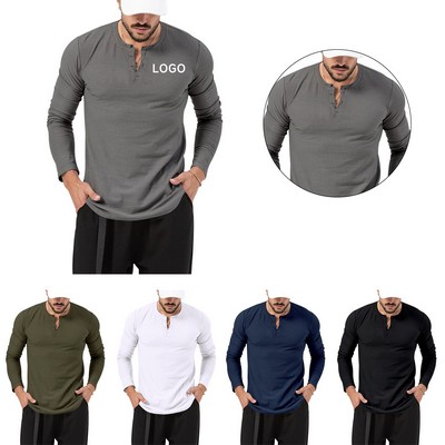 Mens Henley Shirt