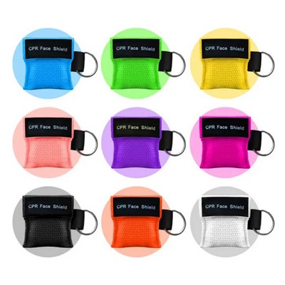 CPR Face Mask Keychain