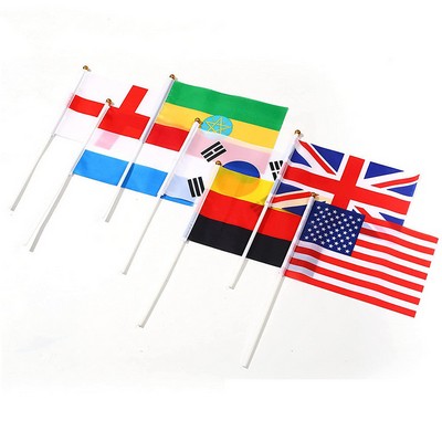 Mini Countries Hand Flag
