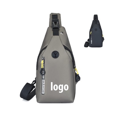 Sling Crossbody Bag with USB Port