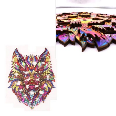 Animal Shape Wooden Puzzle