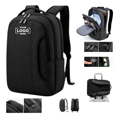 Nylon Backpack Men'S Casual Backpacks Business Travel Laptop Bag