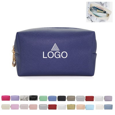 PU Leather Makeup Bag Cosmetic Pouch