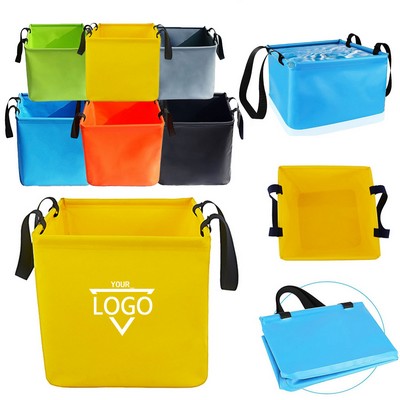 25L Square Fshing Bucket Folding Bag