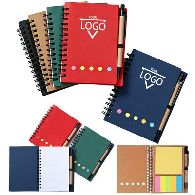 Coil Sticky Note Notebook