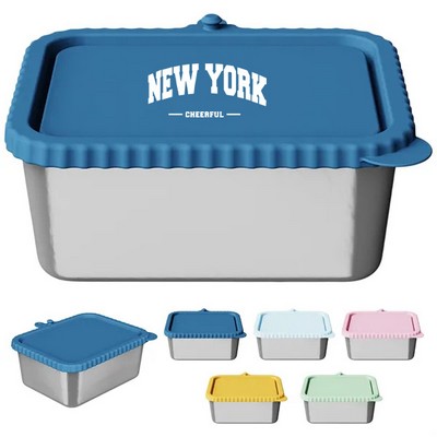 20oz Stainless Steel Lunch Box Reusable Food Container