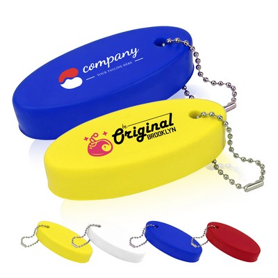 PU Foam Floating Keychain with Custom Logo