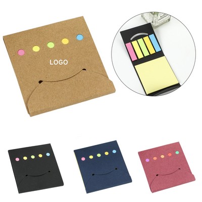 Mini Sticky Notebook with Flags