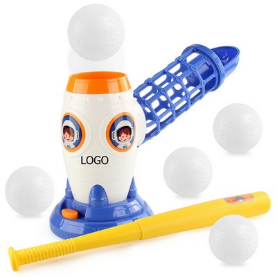 Baseball Set Pitching Machine Kids Sports Outdoors Toys