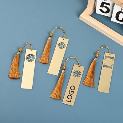 Brass Bookmark Set w/ Black Box