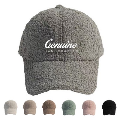 Winter Wool Baseball Cap