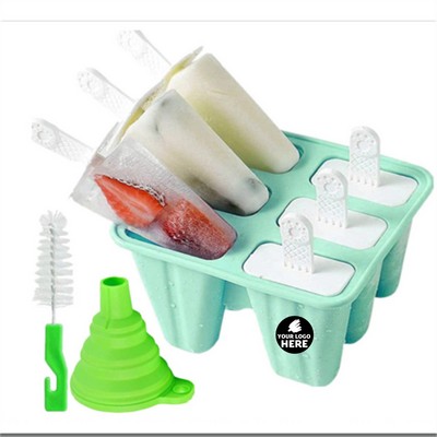 Colorful DIY Ice Pop Maker Set
