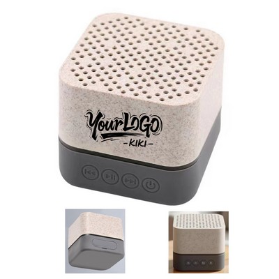 Eco-Friendly Wheat Straw Speaker