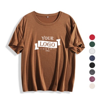 6.3 oz Women's Colored Cotton Blend T-shirt