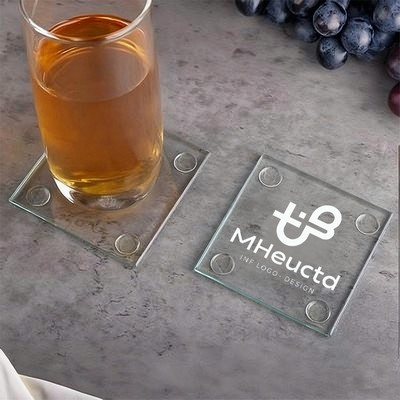 Square Glass Coaster