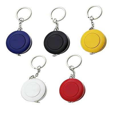 Portable Tape Measure Keychain