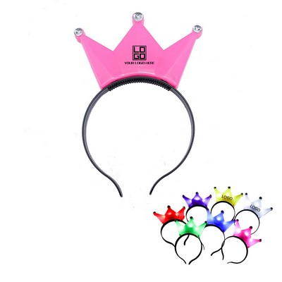 Light Up Crown LED Headband