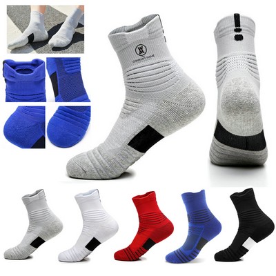 Thickened Towel Sole Basketball Socks