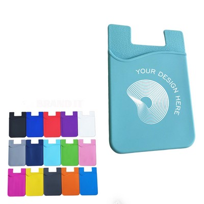 Soft Silicone Phone Wallet Case