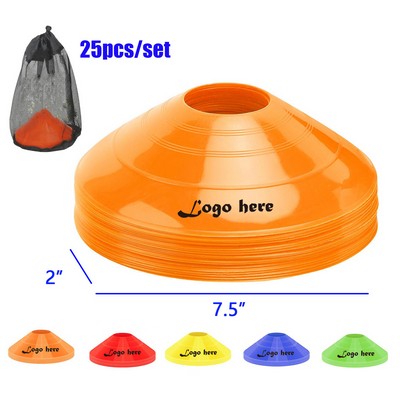 Plastic Soccer Training Cones Set