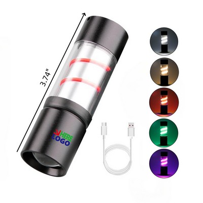 Rechargeable Flashlight with Mood Light