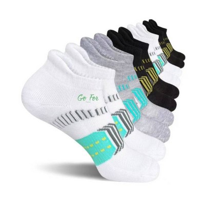 Womens Athletic Cushioned Comfort Running Ankle Socks