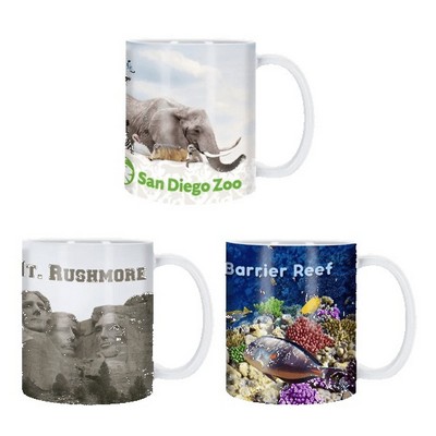 11oz Full Color Head-to-Toe Glossy Custom Photo Mug