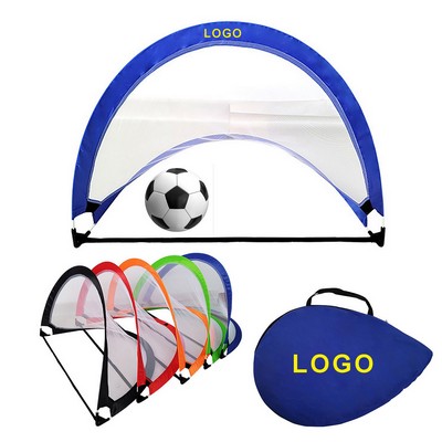 Portable 4' Pop Up Soccer Goal with Storage Bag