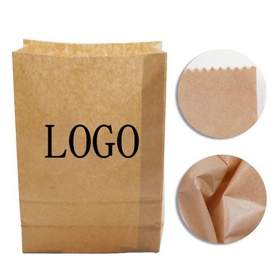 Oil-Resistant Food-Safe Kraft Paper Bags