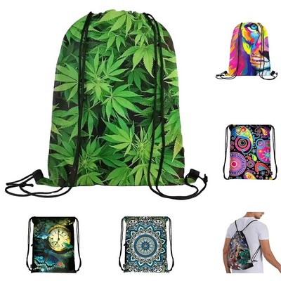 Full Color Sublimated Backpack/Drawstring Bag