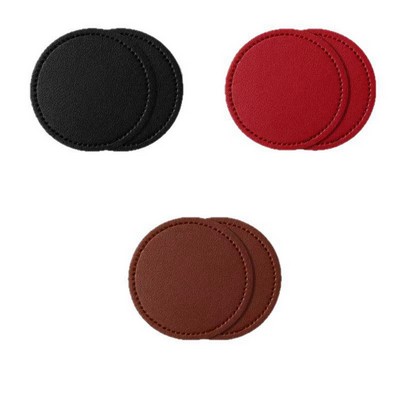 PU round coasters