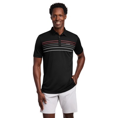 TravisMathew Coto Performance Chest Stripe Polo